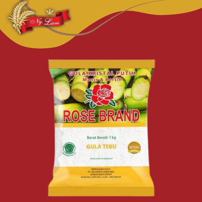 

Pilih Ini ROSE BRAND Gula TEBU Kristal Putih Gula KUNING 1 kg