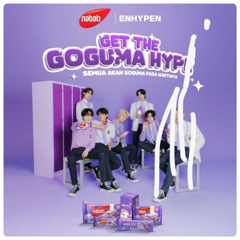 NABATI AHH NEXTAR GOGUMA X ENHYPEN PHOTOSTRIP