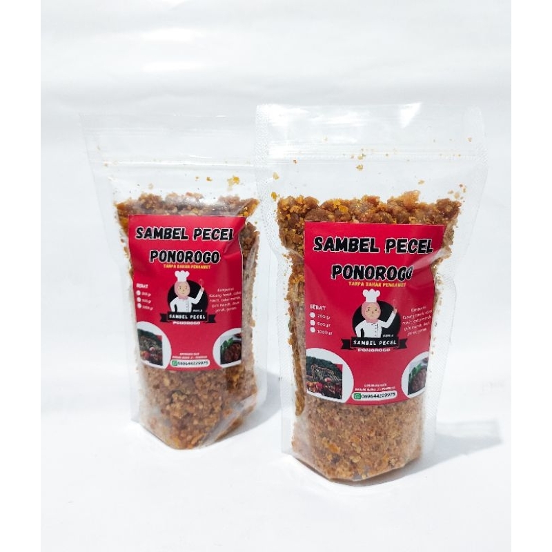 

(500gr) Sambel Pecel Khas Ponorogo | Sambal Kacang Pedas | Sambal Sate Murah