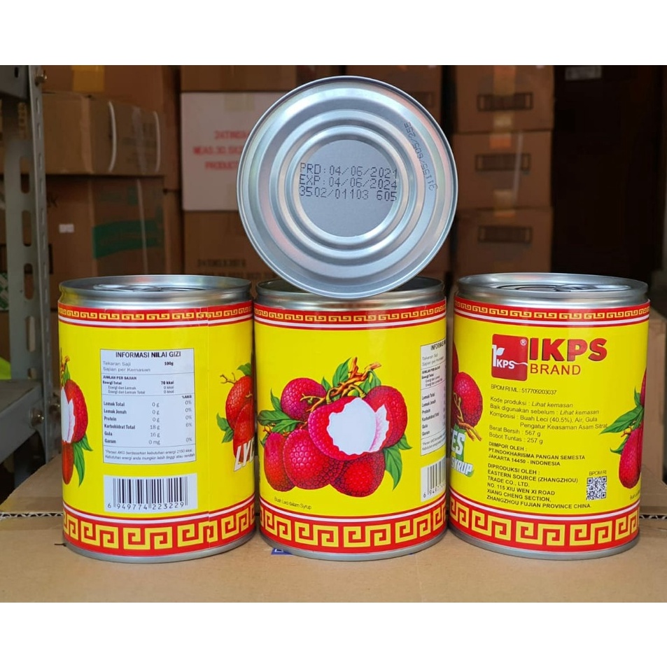 

Langsung pesan LYCHEE in Syrup Buah Leci Kaleng 565g IKPS