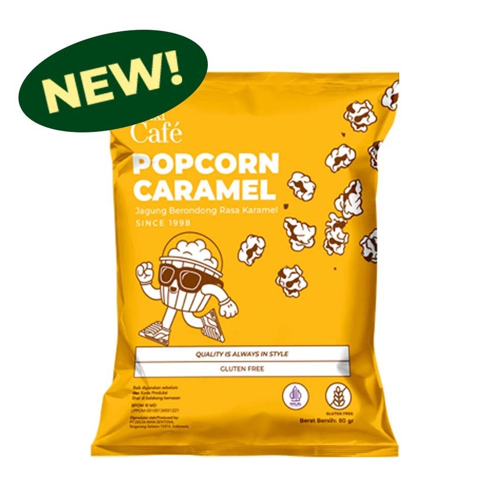 

Stock baru Popcorn Caramel Pack XXI Cafe 8gr