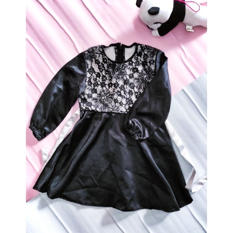 Baju anak gamis Brokat usia 0-3 tahun