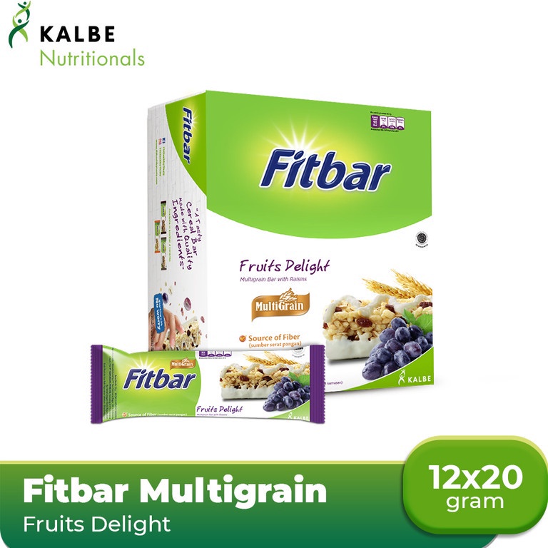 

Kepoin aja Fitbar Fruits Delight 12x2gr Multigrain