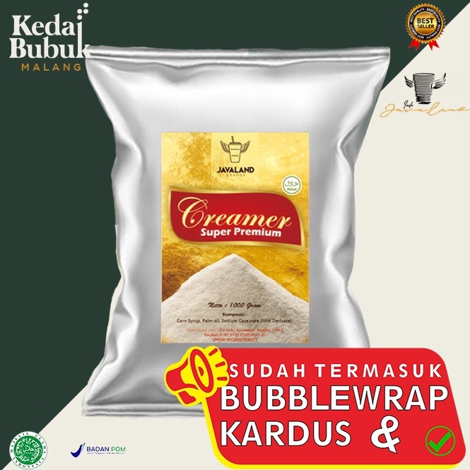 

Spesial Super Premium Bubuk Creamer Javaland 1 Kg