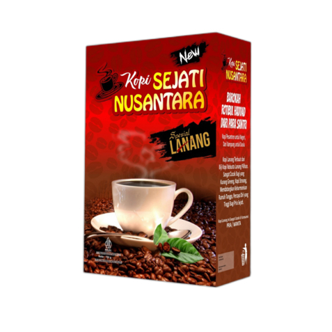 

Kopi sejati nusantara lanang/rempah original (1 Box isi 15 Sachet)