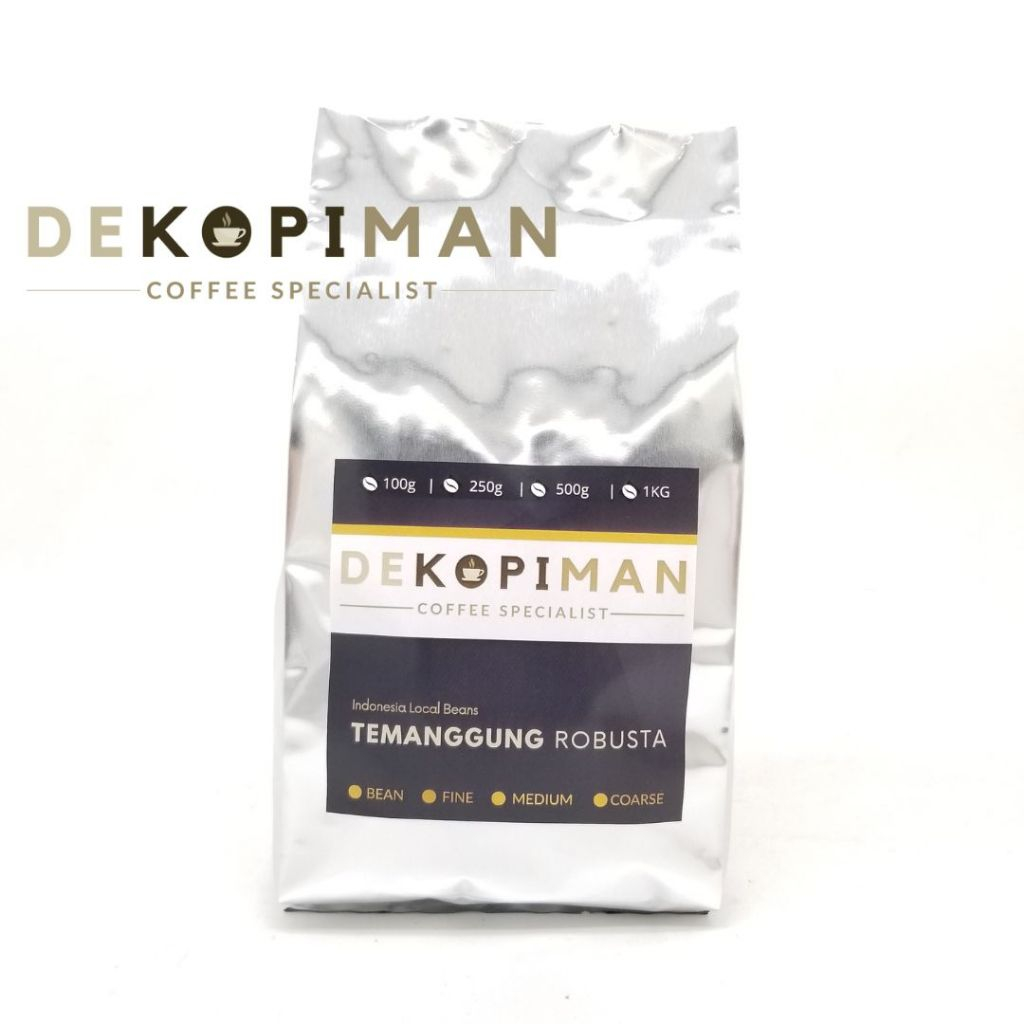 

Kopi Bubuk Robusta Temanggung 250 gr Fresh Roasting Medium Aroma Jamin Wangi Mutu Terbaik Fresh