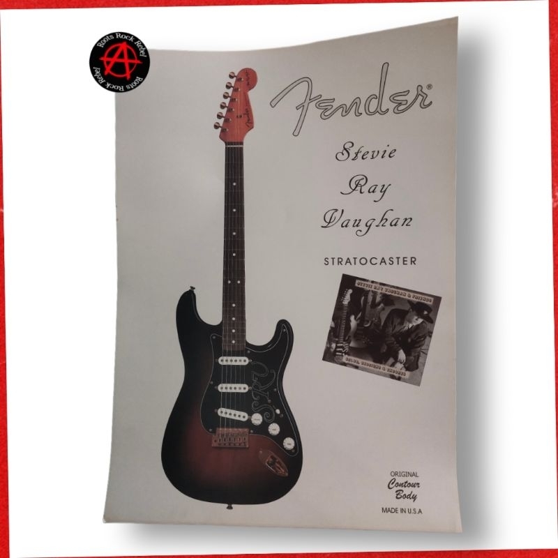 POSTER - STEViE RAY VAUGHAN (Ukuran Jumbo) BLUES