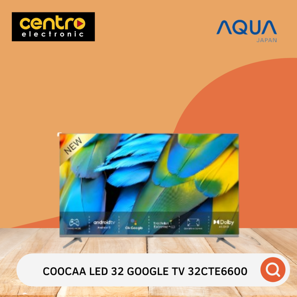 COOCAA LED 32 INC GOOGLE TV 32CTE6600