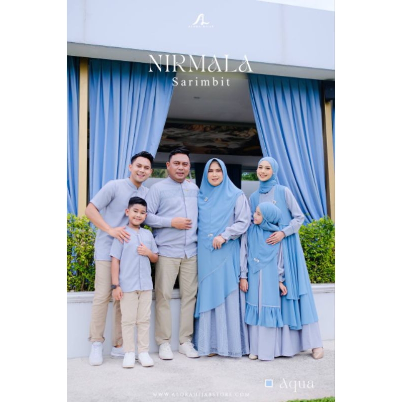 Dilovable.id | SARIMBIT NIRMALA SARIMBIT POLOS KOMBINASI GAMIS SYARI