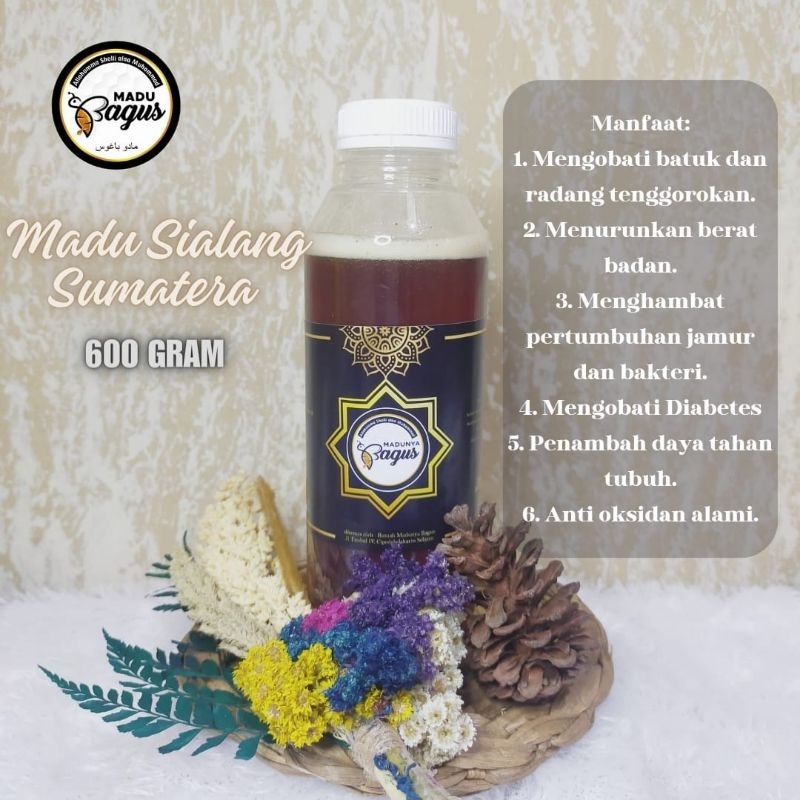 

MADU / MADU HUTAN LIAR / MADU SIALANG ASLI / MADUNYA BAGUS UK 600 Gr