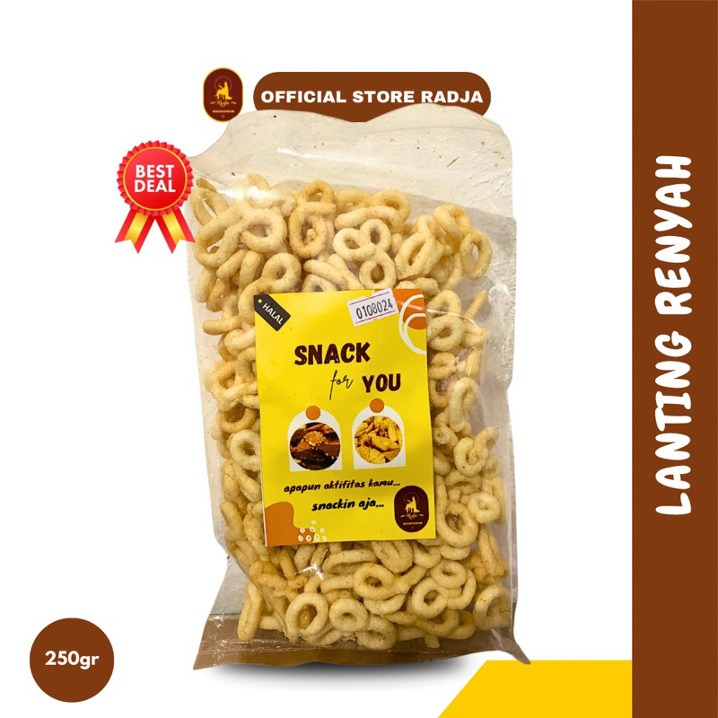 Lanting Bawang Makanan Ringan Lanting Kebumen Renyah Gurih - Makanan Jogja