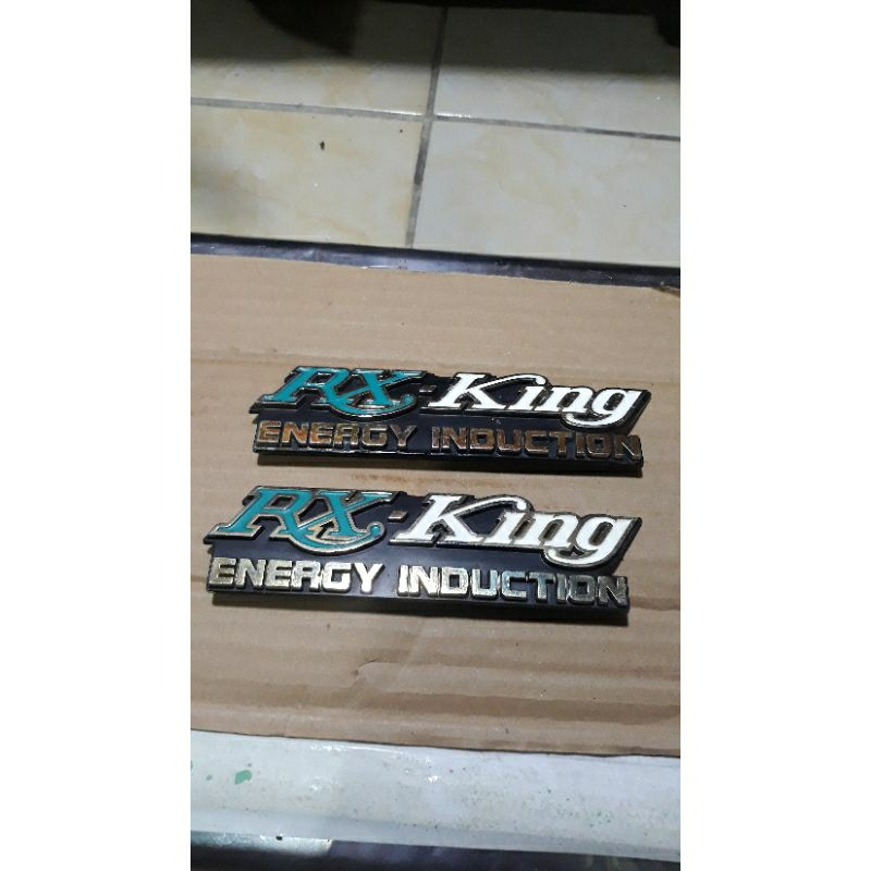 emblem bok box aki rx king hijau kobra master tua lama original ori cover