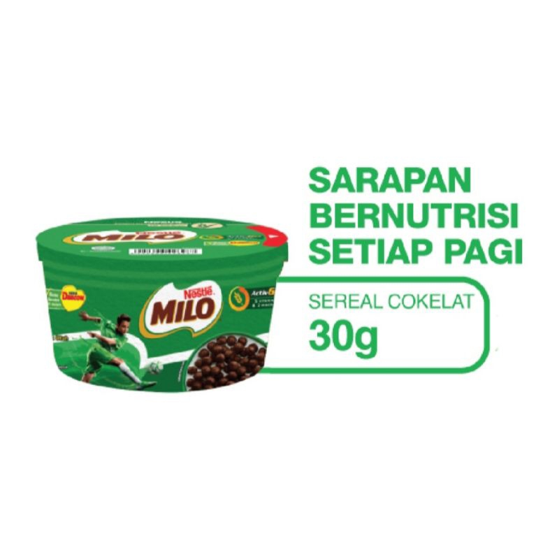 

Nestle MILO Cereal Sereal Cokelat 30gr