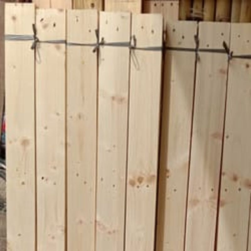 Kayu Palet Jati Belanda, Pinus, potongan bekas palet