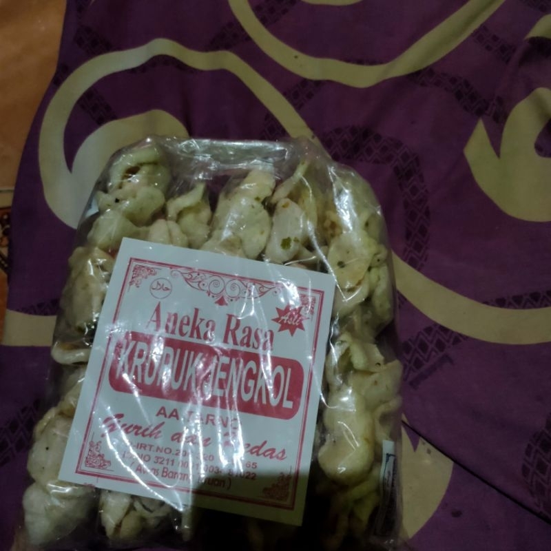 

krupuk jengkol extra pedas hot
