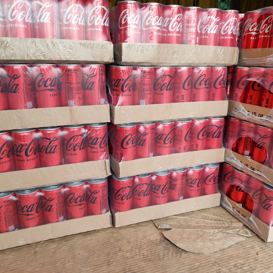 

Coca Cola Zero Sugar 1 dus isi 24 pcs 250 ml - Cocacola nol Gula
