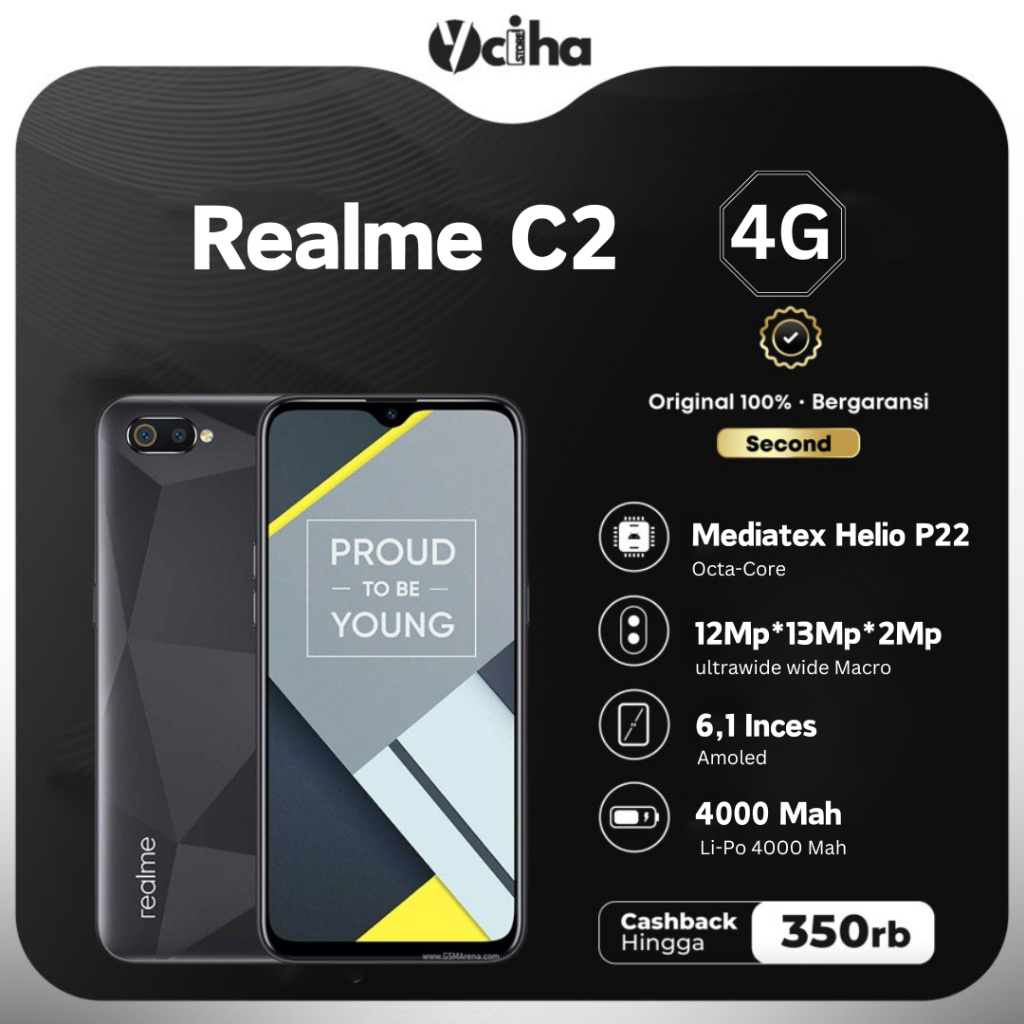 Realme c2 2/32GB Second