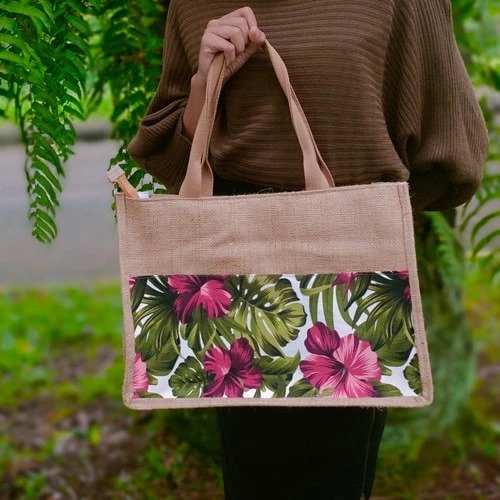 Tote Bag Goni Kanvas | Tas Wanita | Jute Bag