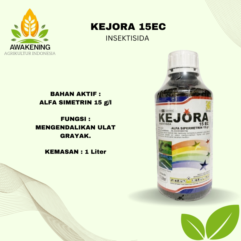 KEJORA 15EC 1L INSEKTISIDA ALFA SIPERMETRIN