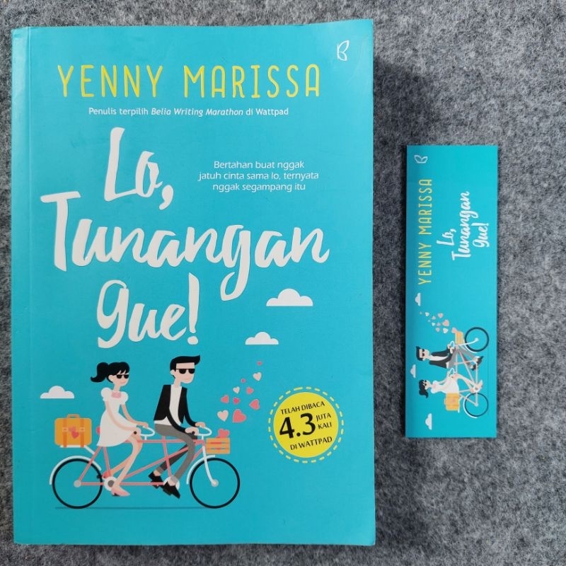 Novel Lo,Tunangan Gue - Yenny Marissa | Buku Novel Remaja|Novel Romantis|Novel termurah original|Nov