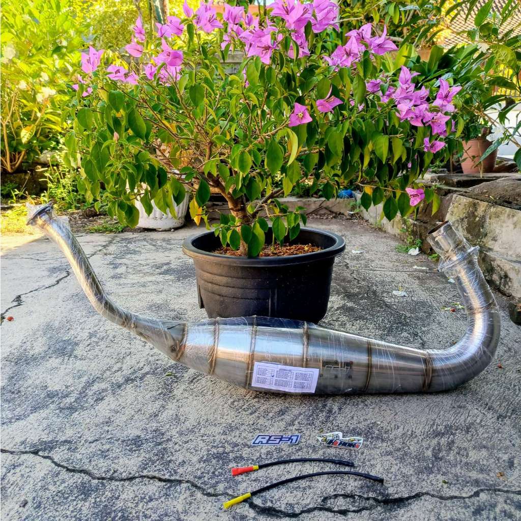 Perut Chamber Rs1 Knalpot Rs1 Ninja R Ss RR Old New Stainless Risset Terbaru Perut 40