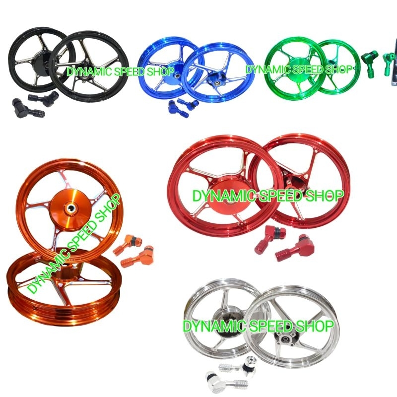 velg vnd ak55 ring 14 beat velg vnd enkei beat new velg racing vnd vario110 velg vnd palang 5 160x14