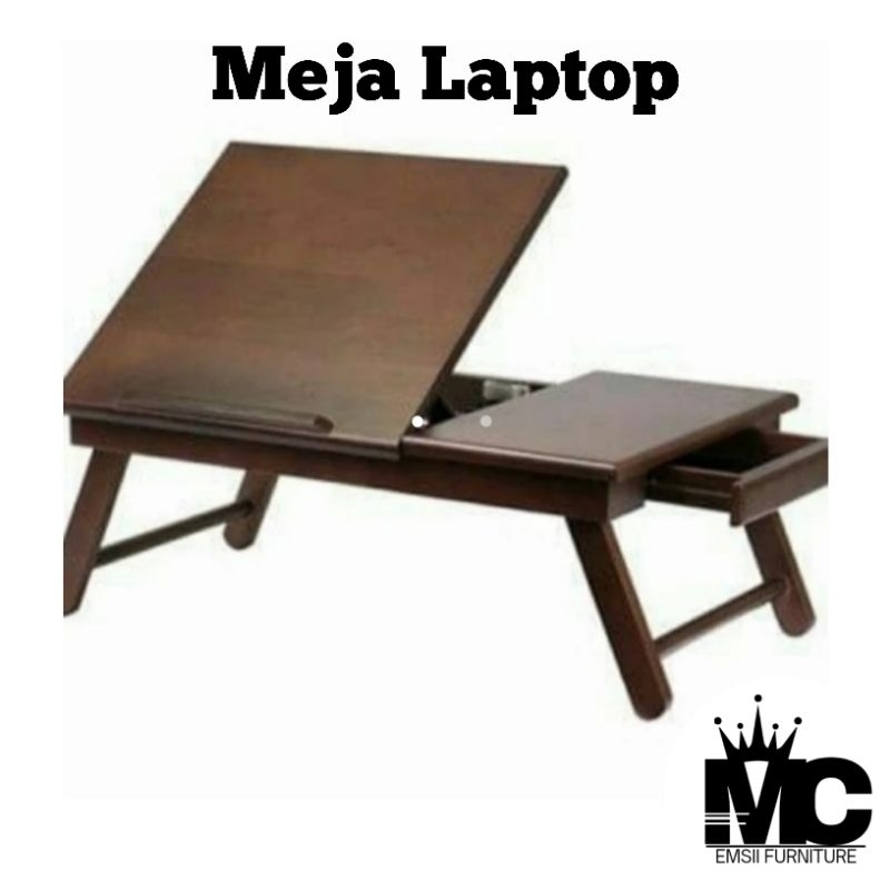 Meja Laptop Kayu Meja Laptop Lipat Meja Laptop Portable Lipat Meja Lipat Kayu