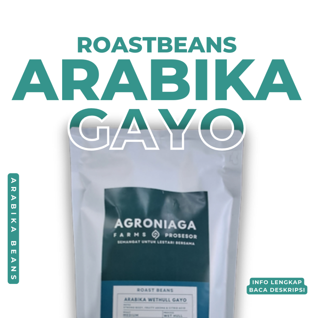 

Roastbean Arabika Gayo Premium Aceh original