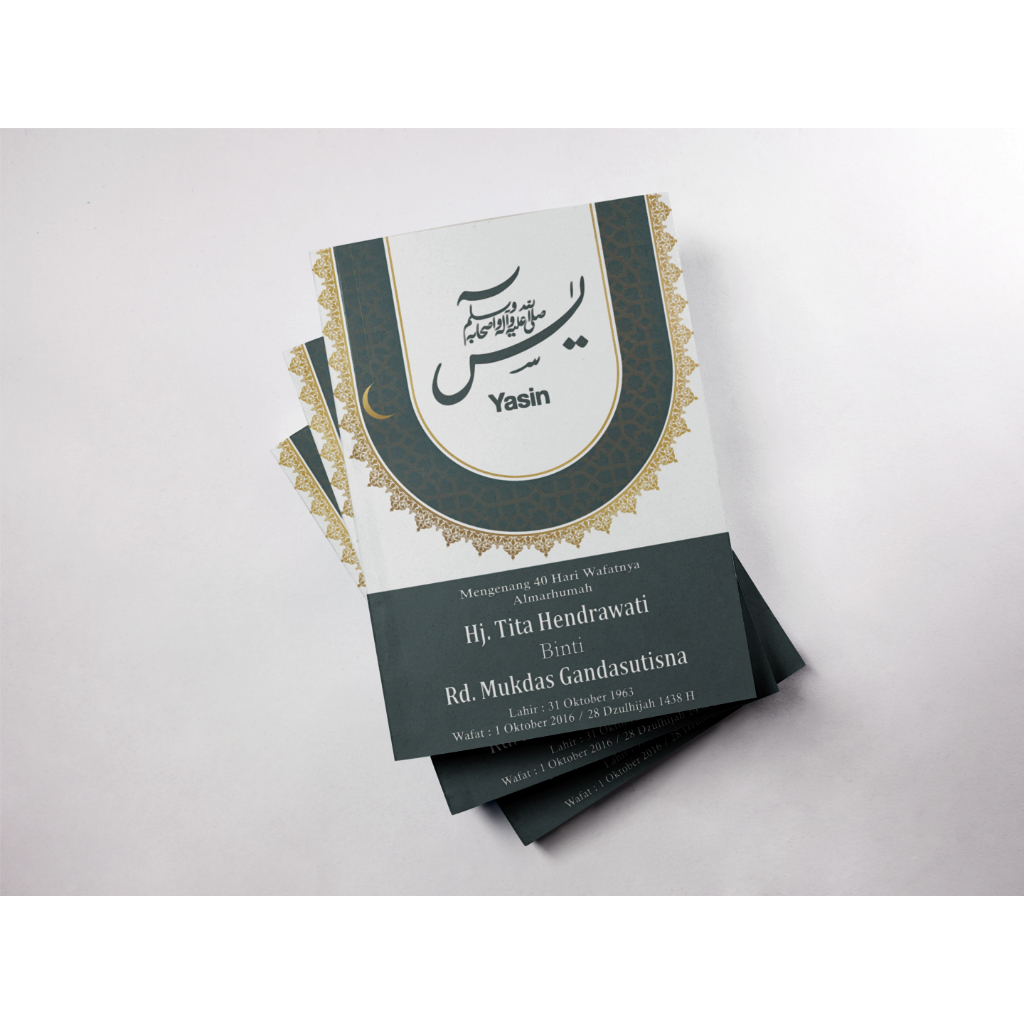 

Buku Yasin 64 Halaman Cover Custom