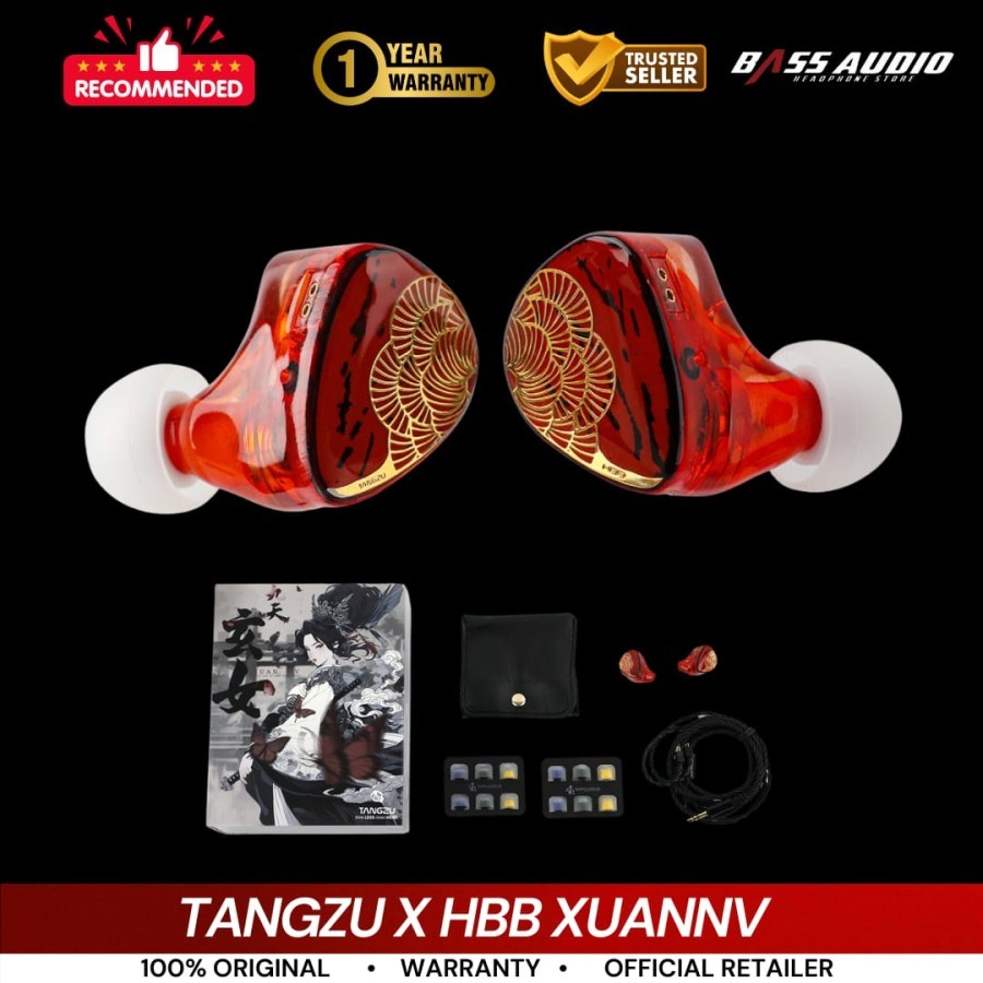 Tangzu x HBB XuanNv / Xuan Nv 2 Dynamic Driver Earphone In Ear Monitor