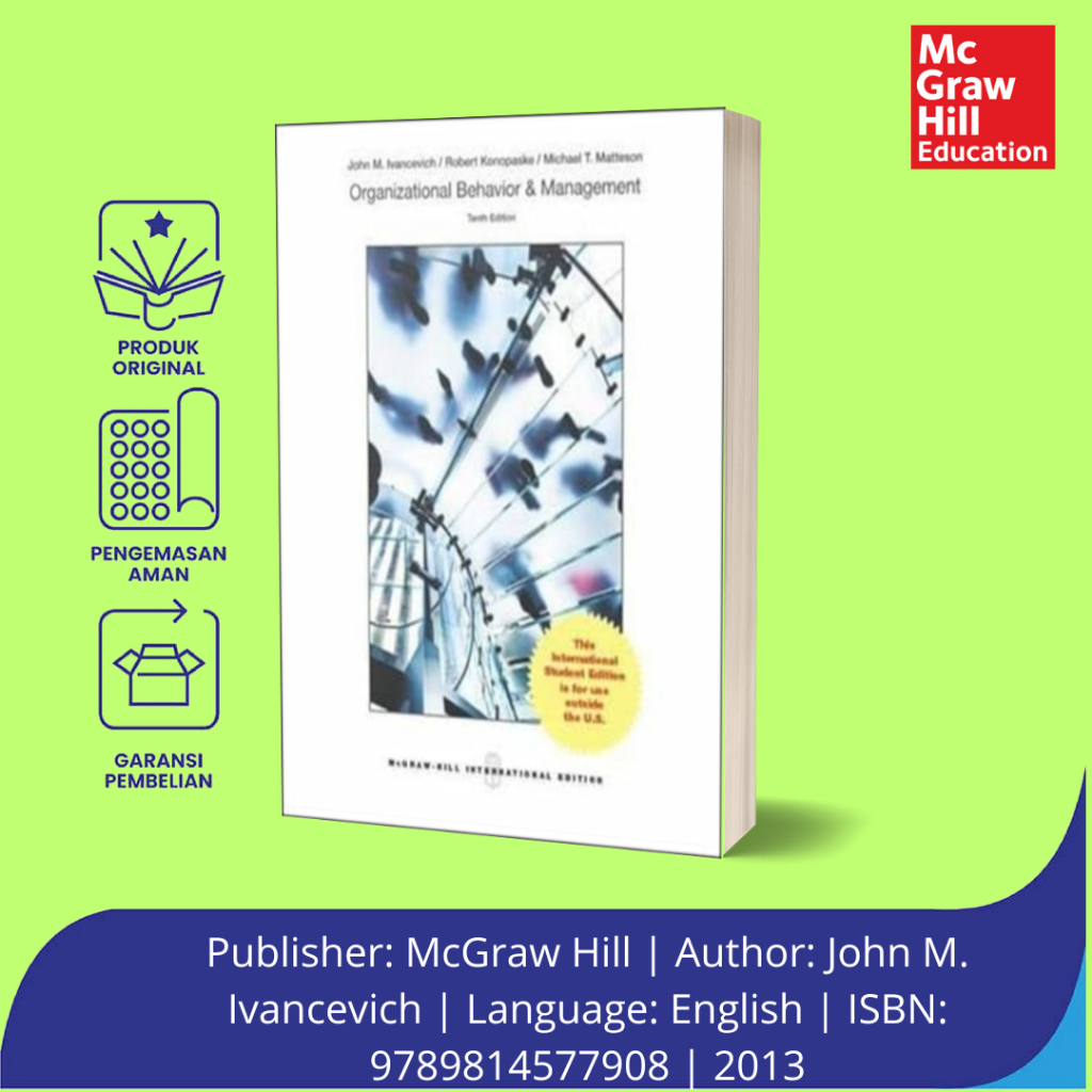 ORGANIZATIONAL BEHAVIOR & MGMT 10ED