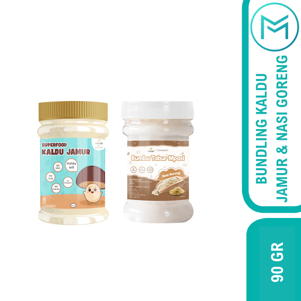 

Twinbi Bundling Kaldu MPASI Jamur & Nasi Goreng Bumbu Bayi & Anak