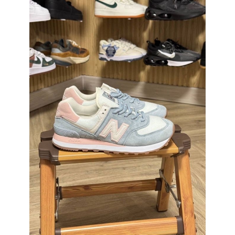 NB 574 Pink Blue Women