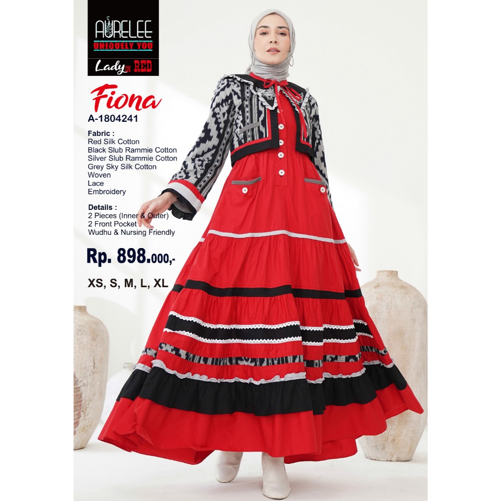 GAMIS DRESS A-1804241 AURELEE