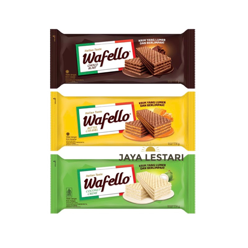 

Wafello Wafer (43g) (3 Varian Rasa)