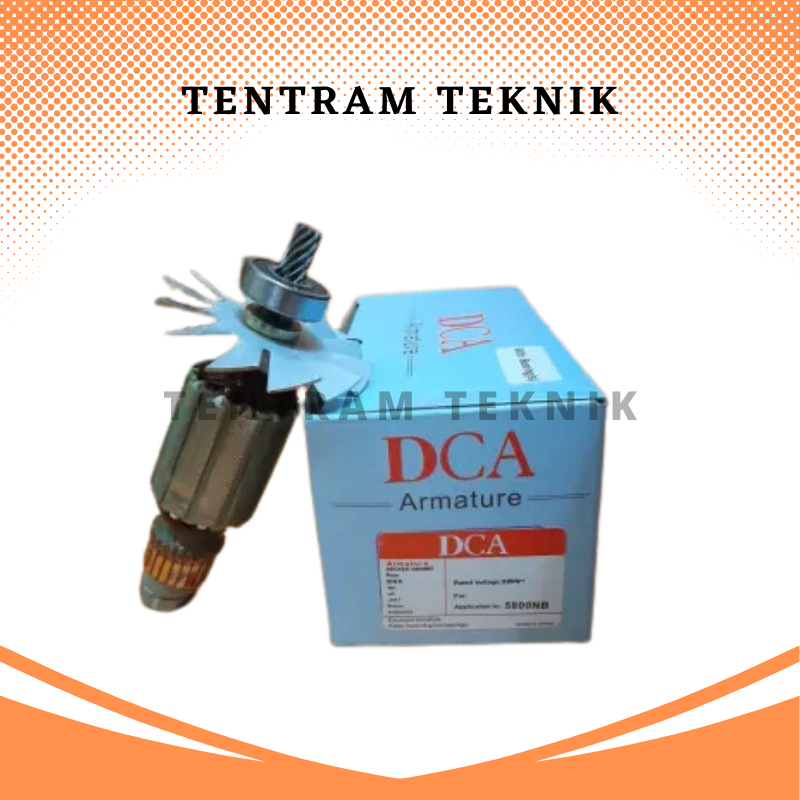 Armature Circular Saw 5800NB DCA / DCA Armature untuk Mesin Makita 5800 NB / Armature 5800 NB DCA An
