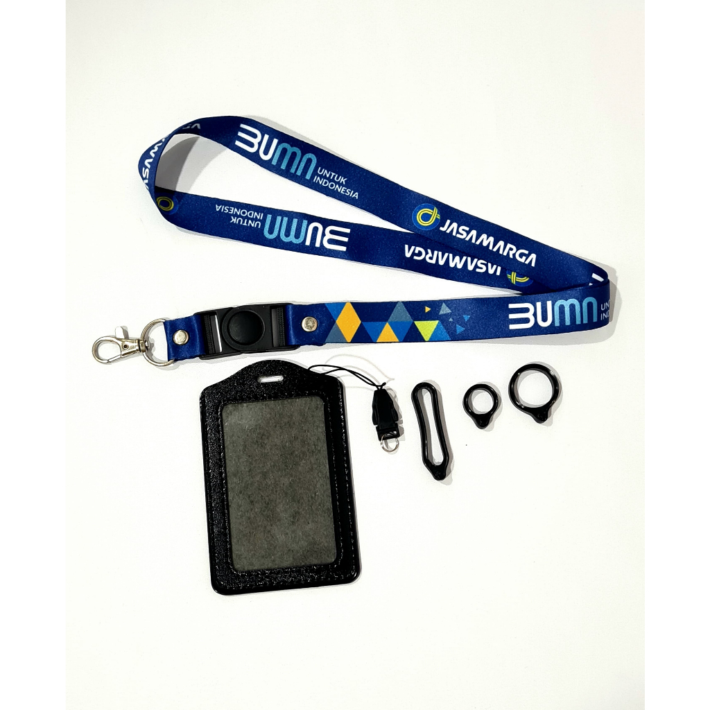 

Pancawarna - Cetak Lanyard BUMN JASAMARGA | custom logo | print lanyard - gantungan hp - holder - yoyo logo