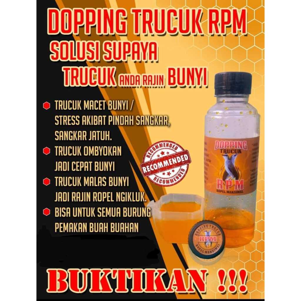 RPM DOPING TRUCUK PENGGACOR BURUNG TRUCUK KUTILANG DAN BURUNG PEMAKAN BUAH LAINNYA