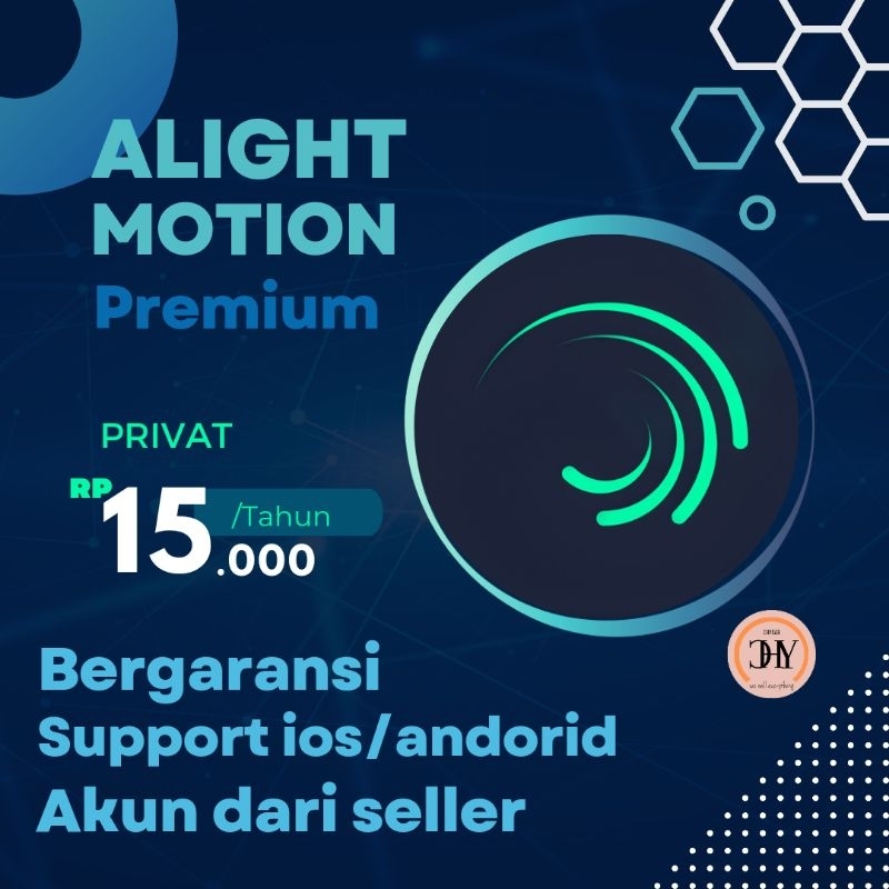 ALIGHT MOTION PREMIUM PRIVAT 1 TAHUN BERGARANSI 100% LEGAL