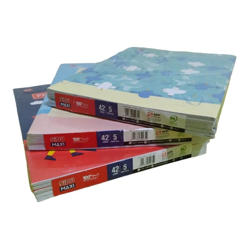 

Buku Tulis SIDU (Sinar Dunia) Maxi 42 Lembar
