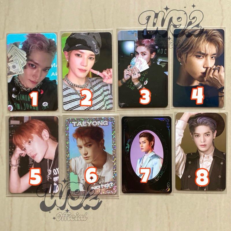 Taeyong NCT Photocard Official