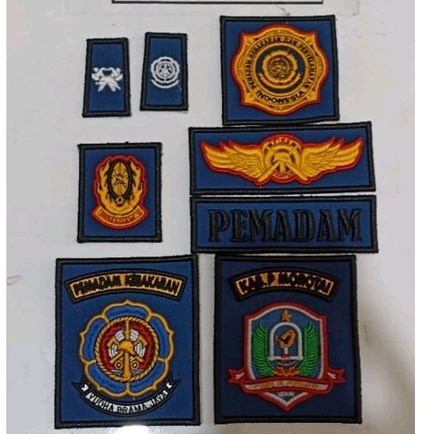 Atribut DAMKAR /Pemadam/Logo pemadam/Atribut Pemadam