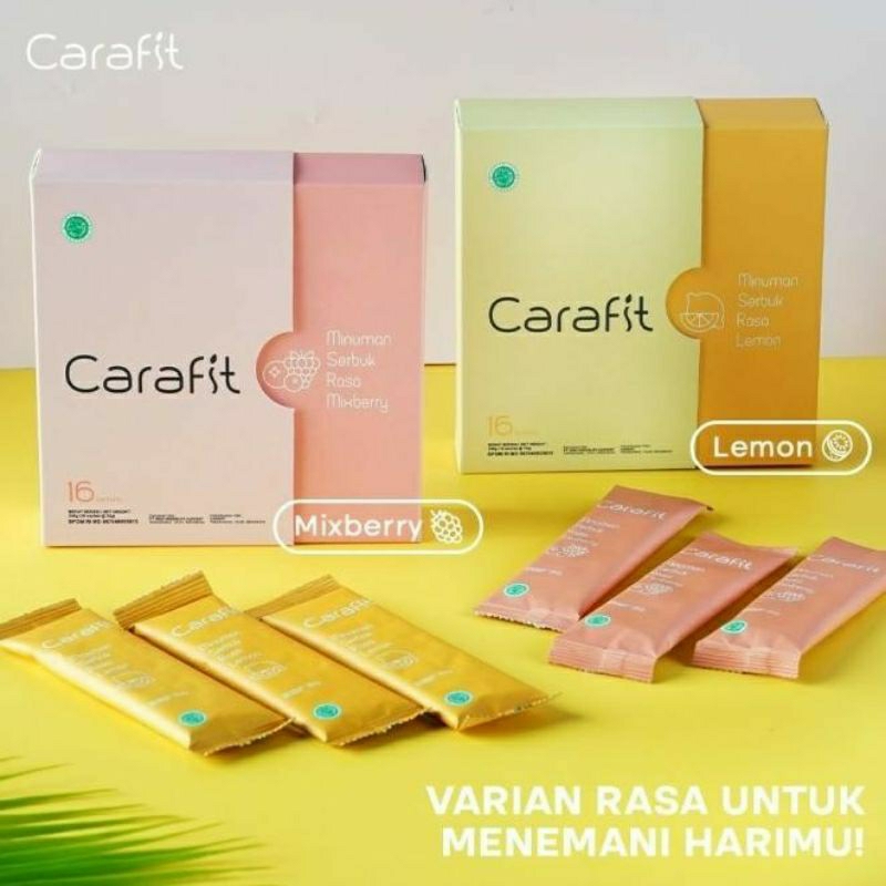 

CARAFIT Fiber Drink Minuman Serbuk Sehat 100% ORIGINAL