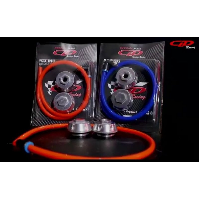 TUTUP KLEP SET CLD RACING BUANG HAWA PANAS MESIN PLUS SELANG ALL MIO KARBU/JUPITER Z/VEGA R/VEGA ZR