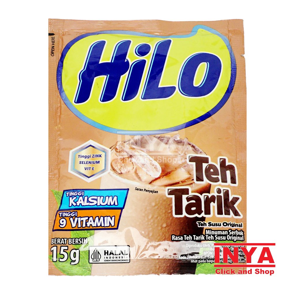 

Hilo Susu Teh Tarik 14gr Sachet - Susu Bubuk - Milk Powder