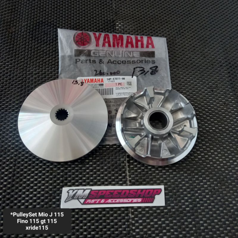RUMAH ROLLER BUBUTAN RUMAH ROLLER RACING PULLEY SETT YAMAHA MIO J 115 MIO SOUL GT 115 XRIDE 115 GT11