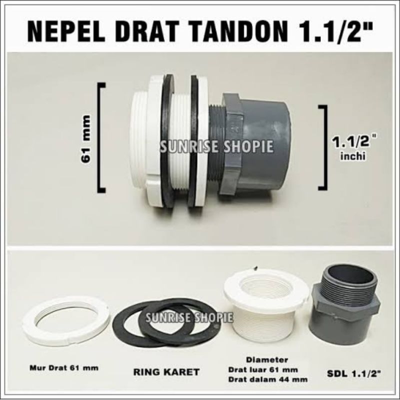 Nepel Drat Tandon Nepel Tandon 1 1/2