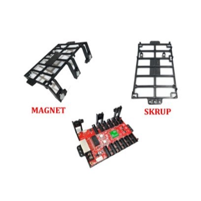 DUDUKAN KONTROLER RECEIVING CARD MOUNTING PLATE VIDEOTRON LED DISPLAY