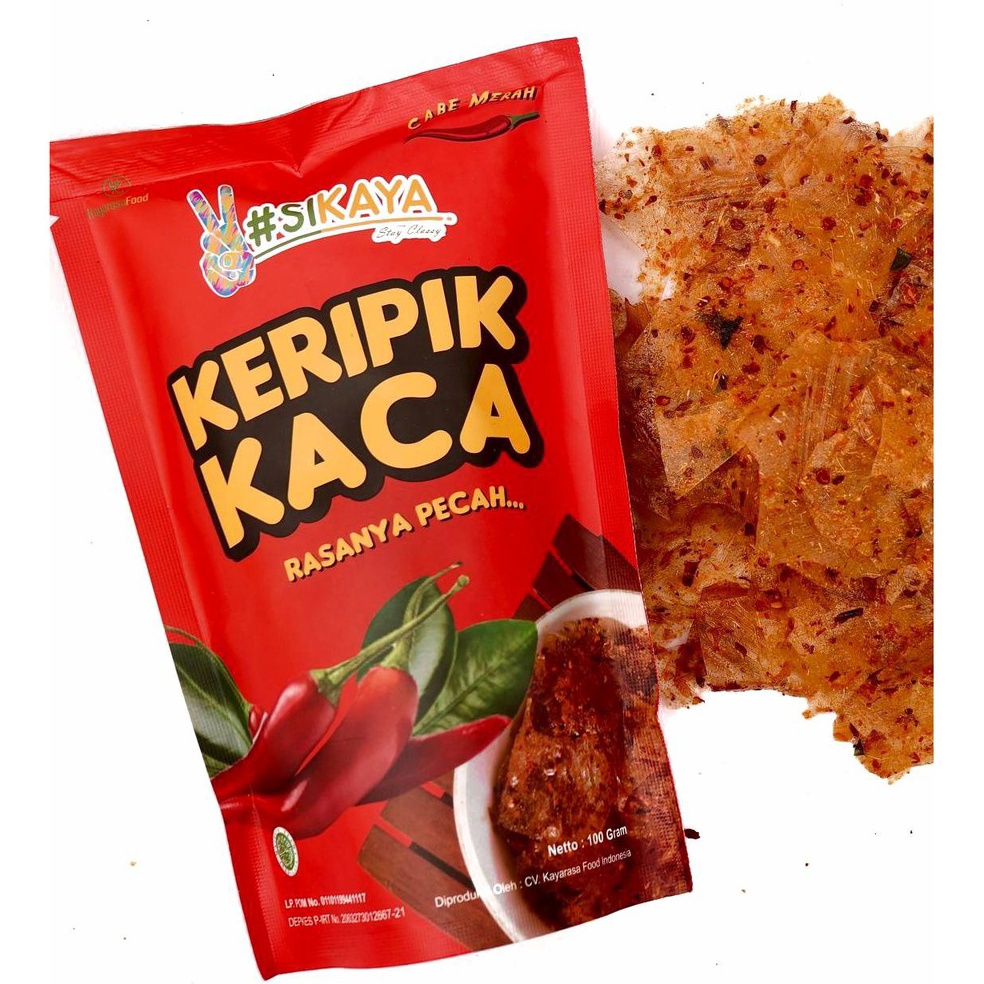 

Keripik Kaca Keripik Beling Kripca Pedas SIKAYA