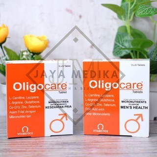 Oligocare Suplemen Untuk Pria Per Box Isi 30 Tablet